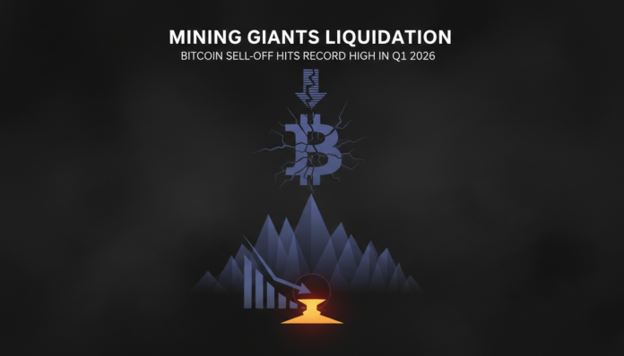Mining Giants Liquidation: Bitcoin Sell-off Hits Record High in Q1 2026
