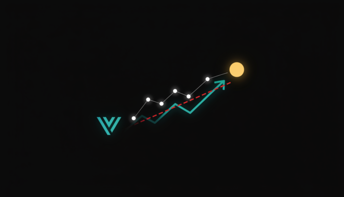 VeChain (VET) Eyes $0.02 Following Key Trendline Breakout; Key Resistance Ahead