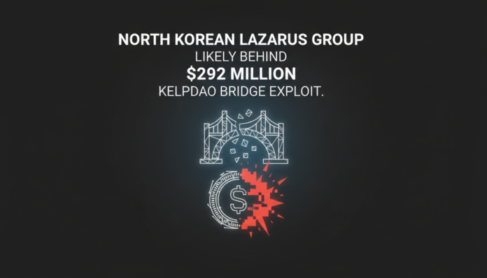 North Korean Lazarus Group likely behind $292 million KelpDAO bridge exploit