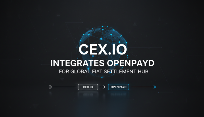 CEX.IO Integrates OpenPayd for Global Fiat Settlement Hub