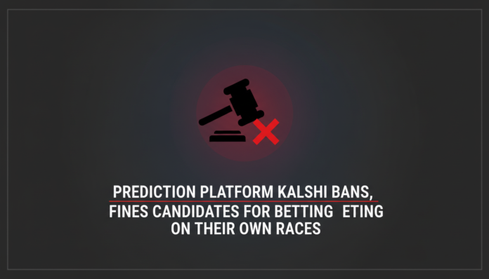 Prediction Platform Kalshi Bans, Fines Candidates for Betting on Their Own Races