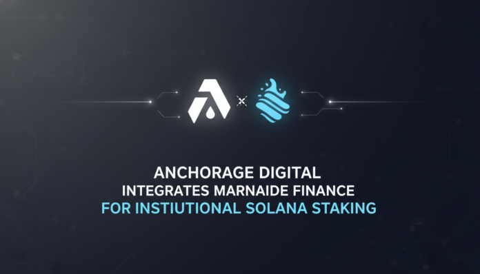 Anchorage Digital Integrates Marinade Finance for Institutional Solana Staking