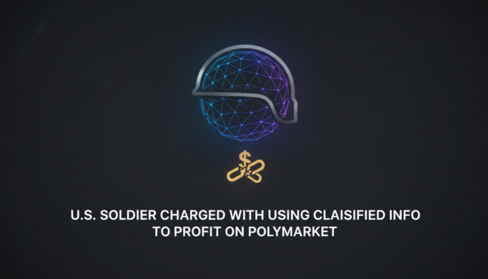 U.S. Soldier Charged With Using Classified Info to Profit on Polymarket