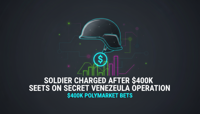 Soldier Charged After $400K Polymarket Bets on Secret Venezuela Operation