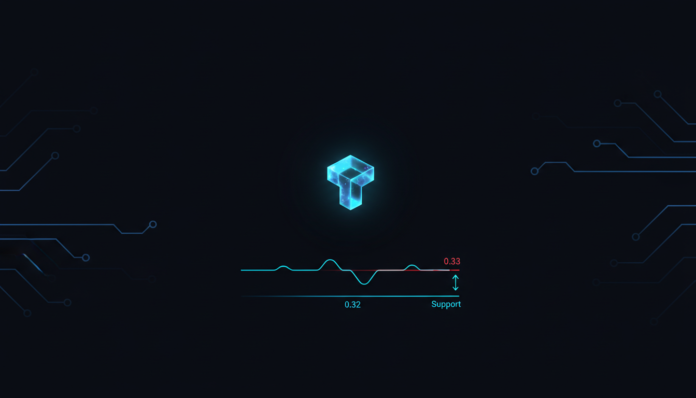 TRON Holds Near $0.32 Support, Faces Resistance at $0.33 Amid Tight Range