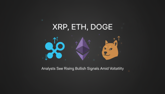 XRP, ETH, DOGE: Analysts See Rising Bullish Signals Amid Volatility