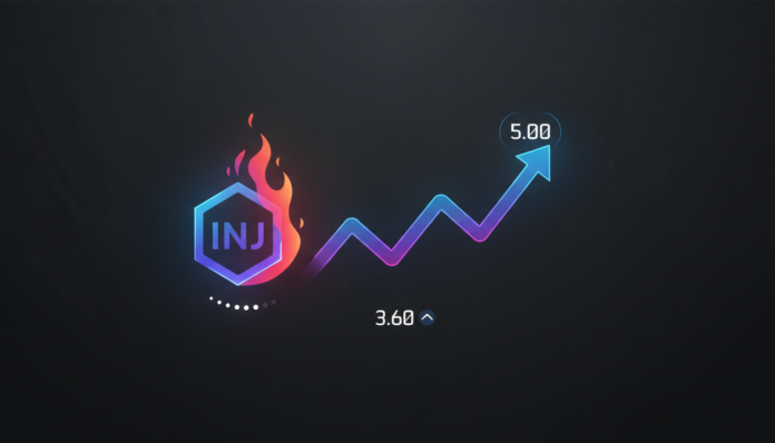 Injective Nears $3.60 Breakout as 7 Million INJ Token Burn Fuels $5 Price Target