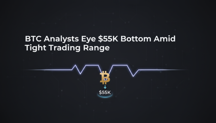 BTC Analysts Eye $55K Bottom Amid Tight Trading Range