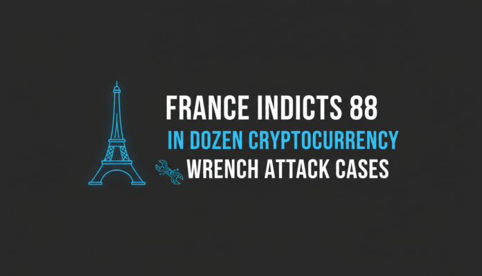 France Indicts 88 in Dozen Cryptocurrency Wrench Attack Cases