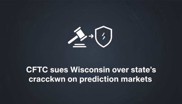 CFTC sues Wisconsin over state's crackdown on prediction markets
