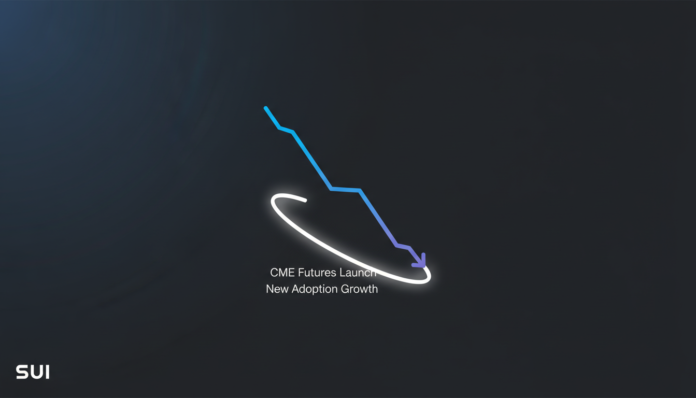 SUI Extends Downtrend Despite CME Futures Launch and New Adoption Growth