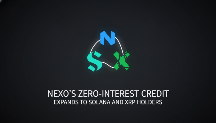 Nexo's Zero-Interest Credit Expands to Solana and XRP Holders