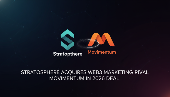 Stratosphere Acquires Web3 Marketing Rival Movimentum in 2026 Deal