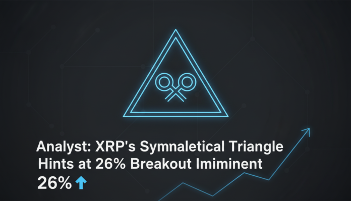 Analyst: XRP's Symmetrical Triangle Hints at 26% Breakout Imminent