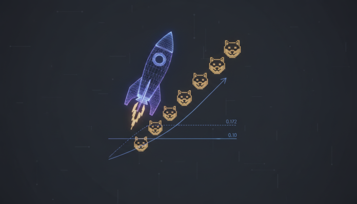 Dogecoin Momentum Builds Above $0.10, Eyes Key $0.1172 Resistance