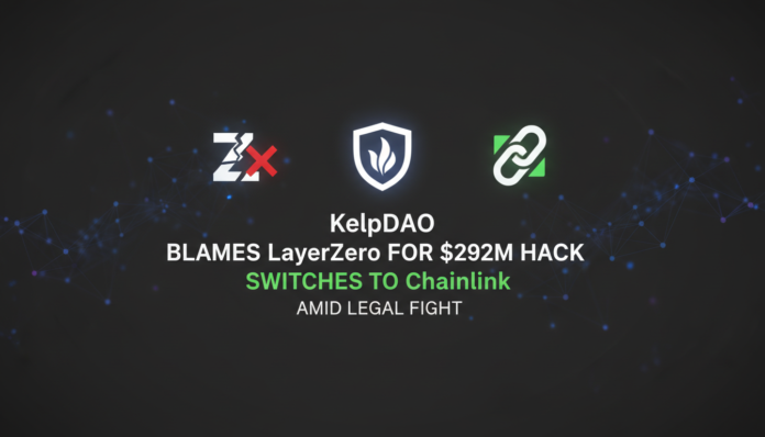 KelpDAO Blames LayerZero for $292M Hack, Switches to Chainlink Amid Legal Fight