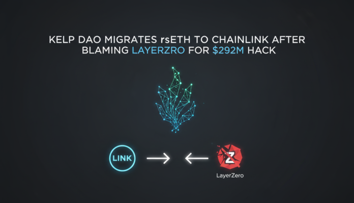 Kelp DAO migrates rsETH to Chainlink after blaming LayerZero for $292M hack