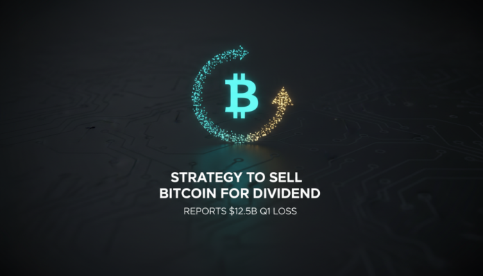 Strategy to Sell Bitcoin for Dividend, Reports $12.5B Q1 Loss