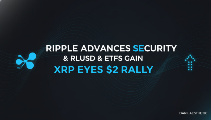 Ripple Advances Security, RLUSD & ETFs Gain as XRP Eyes $2 Rally
