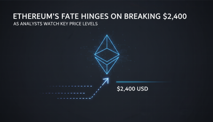 Ethereum's Fate Hinges on Breaking $2,400 as Analysts Watch Key Price Levels