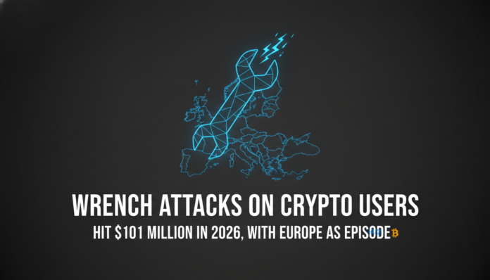 Wrench attacks on crypto users hit $101 million in 2026, with Europe as epicenter