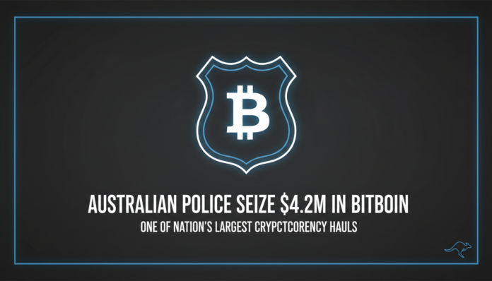 Australian Police Seize $4.2M in Bitcoin, One of Nation's Largest Cryptocurrency Hauls