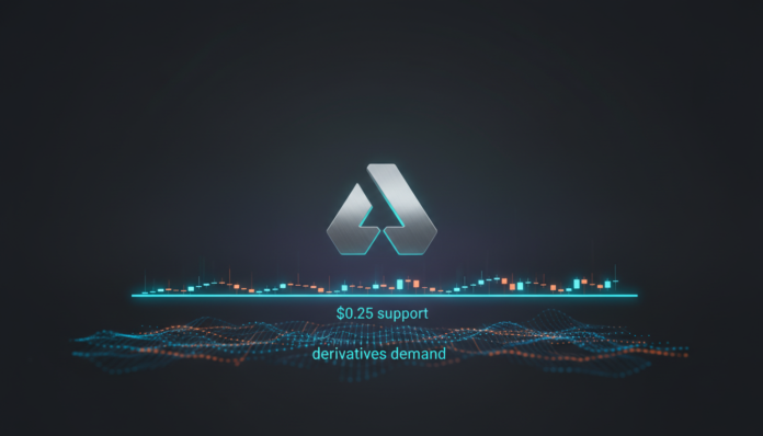 Cardano Holds $0.25 Support as Derivatives Demand Signals Potential Rally