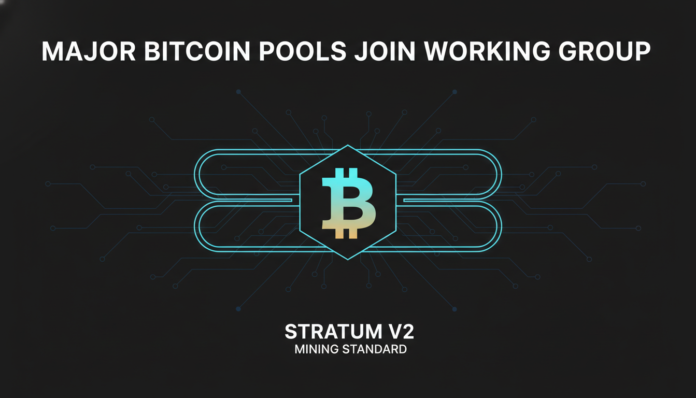 Major Bitcoin Pools Join Working Group for Stratum V2 Mining Standard