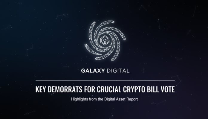 Galaxy Digital Highlights Key Democrats for Crucial Crypto Bill Vote
