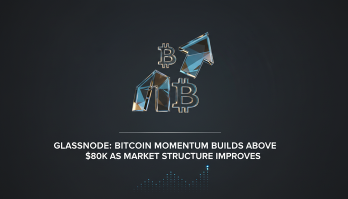 Glassnode: Bitcoin Momentum Builds Above $80K as Market Structure Improves