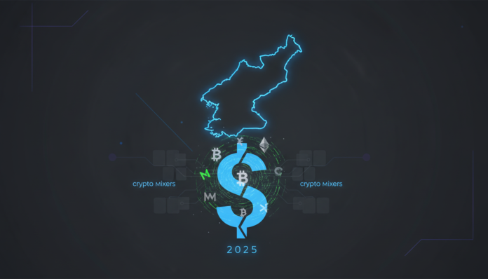 North Korean Hackers Stole $2.06B in 2025, Launder via Crypto Mixers