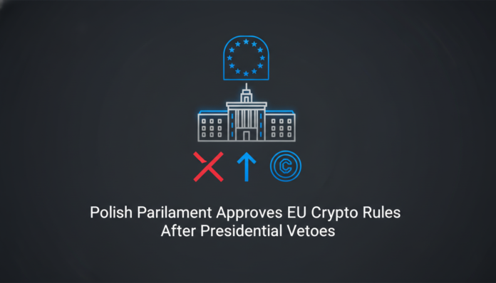 Polish Parliament Approves EU Crypto Rules After Presidential Vetoes