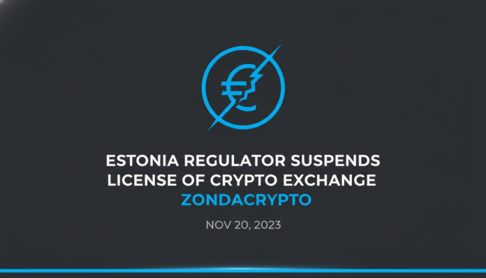 Estonia Regulator Suspends License of Crypto Exchange Zondacrypto