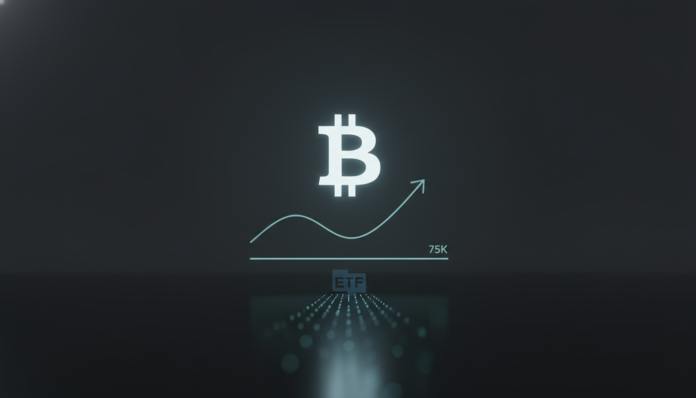 Bitcoin Holds Above $75K Despite $648 Million in Spot ETF Outflows
