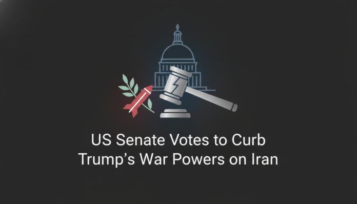 US Senate Votes to Curb Trump's War Powers on Iran