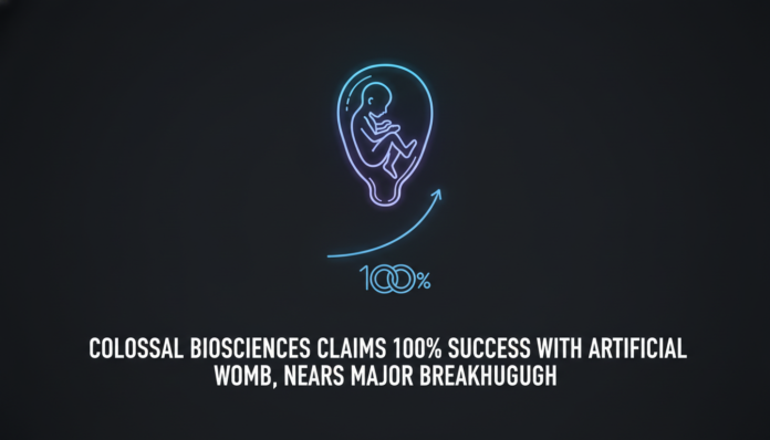 Colossal Biosciences claims 100% success with artificial womb, nears major breakthrough