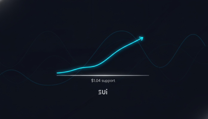 SUI Price Stabilizes Near $1.04 Support, Technical Signs Point to Potential Breakout