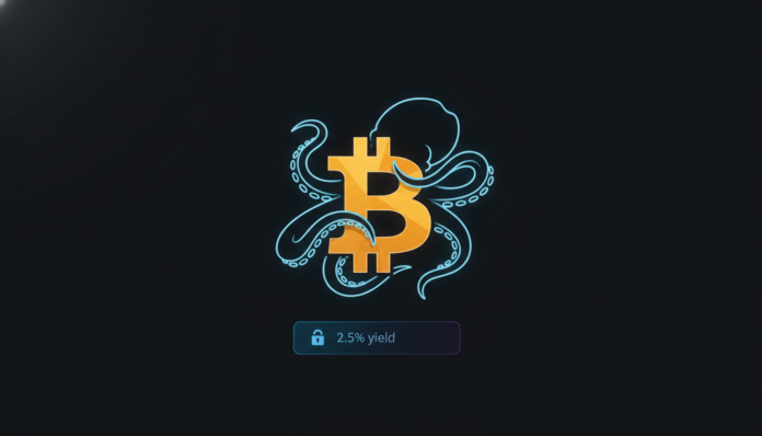Kraken Vault's 2.5% Bitcoin Yield Lets Holders Earn While Keeping Private Keys