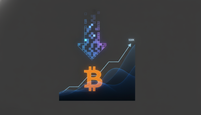 Bitcoin Bearish Pressure Builds as Analyst Eyes Long-Term $500K Target