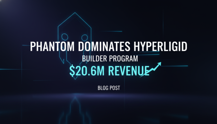 Phantom Dominates Hyperliquid Builder Program With $20.6M Revenue