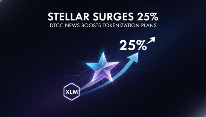 Stellar Surges 25% as DTCC News Boosts Tokenization Plans