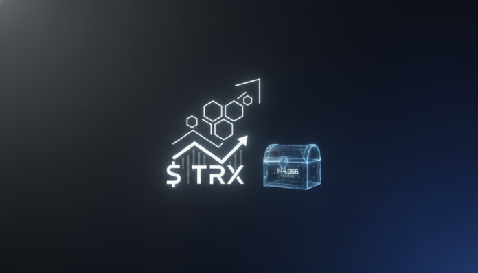 TRX Price Eyes $3 Rally as Tron Inc. Adds 144,866 Tokens to Treasury