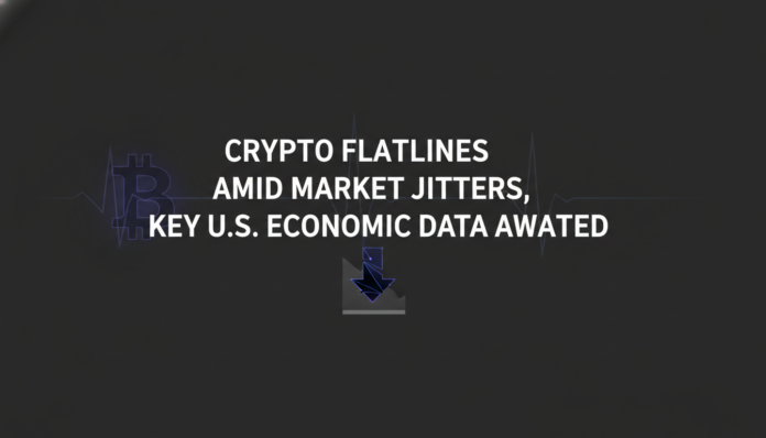 Crypto Flatlines Amid Market Jitters, Key U.S. Economic Data Awaited