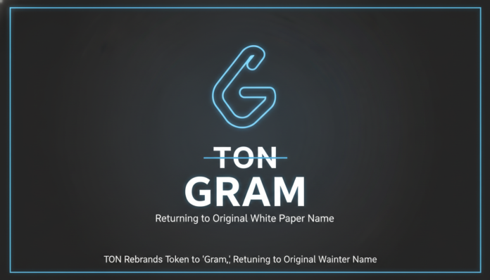 TON Rebrands Token to 
