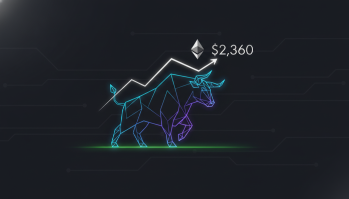 Bullish Momentum Builds as Ethereum Price Holds Key Support, Eyes $2,360
