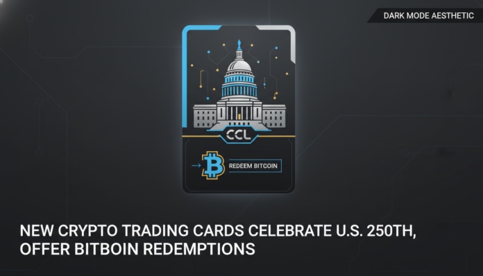 New Crypto Trading Cards Celebrate U.S. 250th, Offer Bitcoin Redemptions