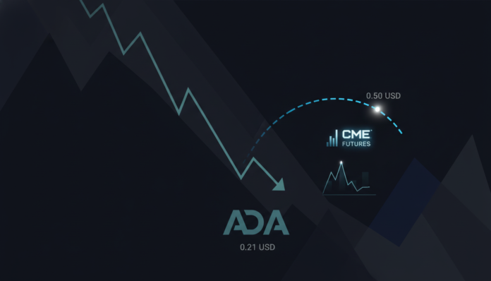 ADA Plummets to $0.21 as Bears Reign, But $0.50 Rebound Possible with New CME Futures