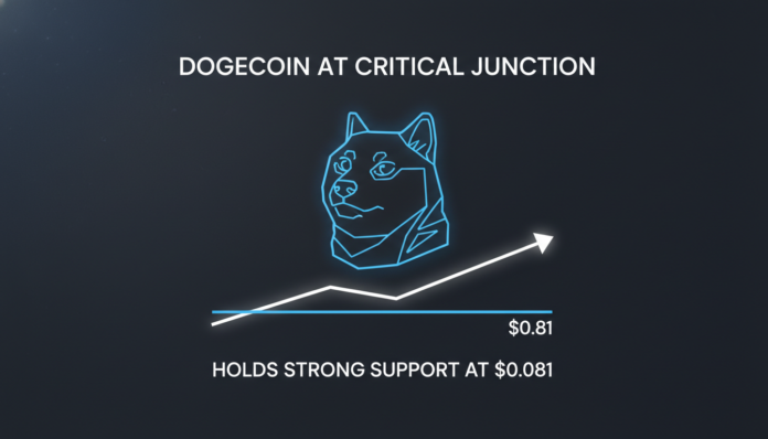 Dogecoin at Critical Junction, Holds Strong Support at $0.081