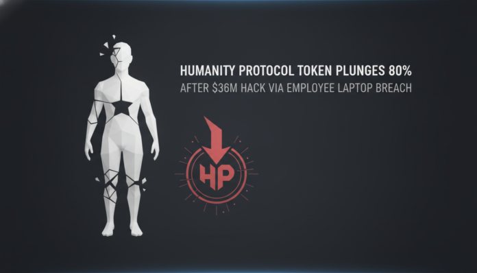 Humanity Protocol Token Plunges 80% After $36M Hack Via Employee Laptop Breach