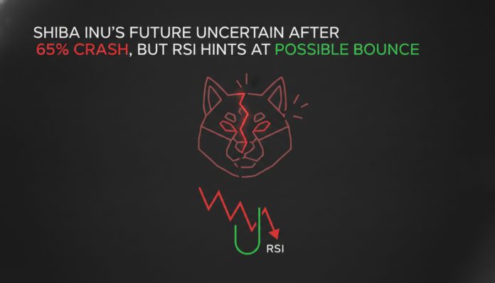Shiba Inu's Future Uncertain After 65% Crash, But RSI Hints at Possible Bounce